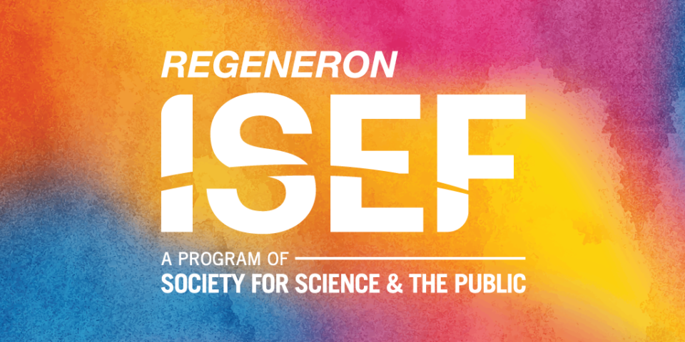 Regeneron ISEF branding.